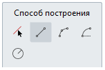 Панель Способ построения