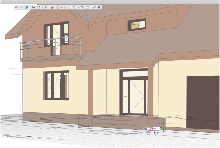 Площадь застройки и строительный объём